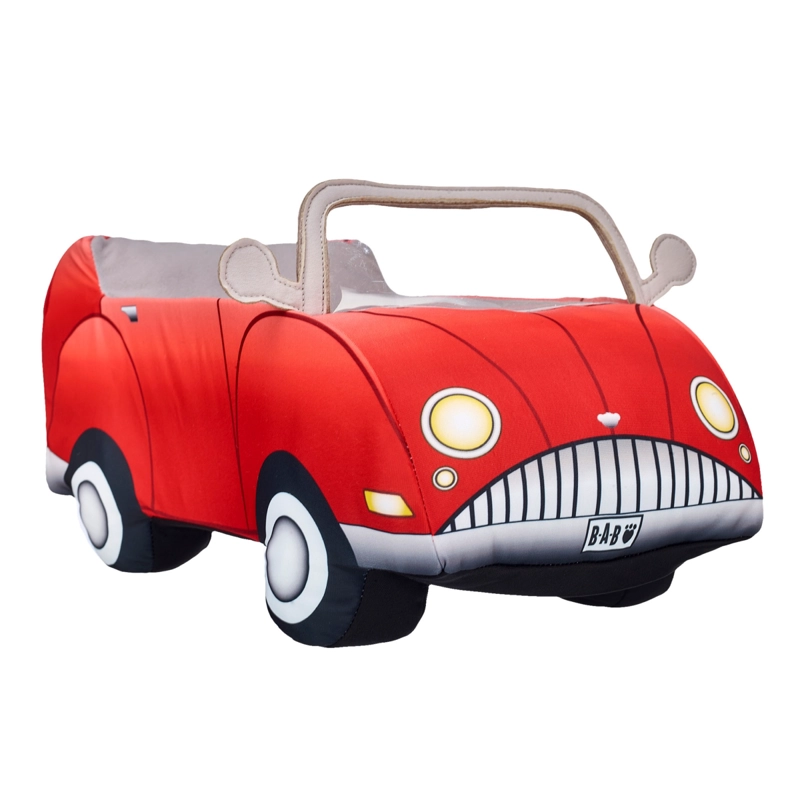 AUTO DE PELUCHE BUILD A BEAR ROJO PARA AMIGOS PELUDOS - 3