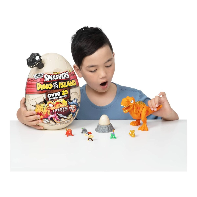 HUEVO SORPRESA SMASHERS DINO ISLAND COLECCION DE DINOSAURIOS - 3