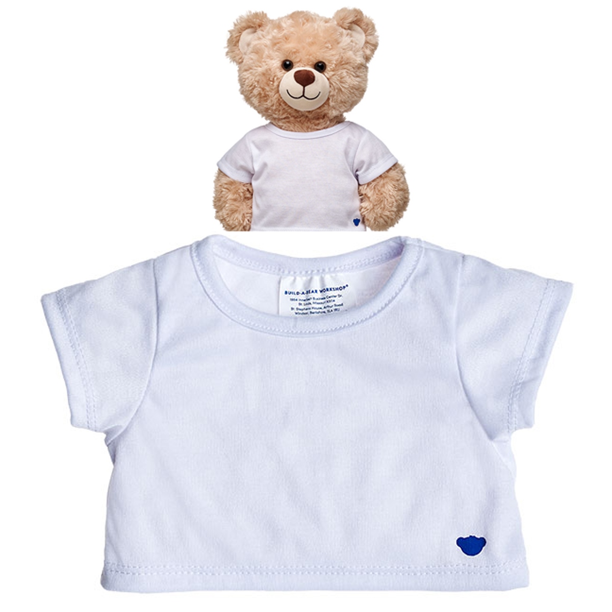 POLERA BUILD A BEAR BLANCA - 2
