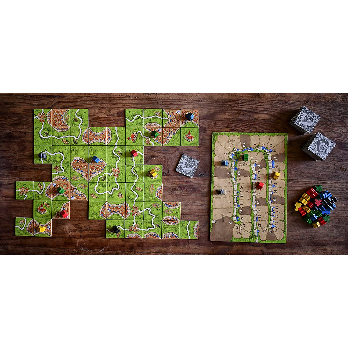 JUEGO DE MESA CARCASSONNE BASICO - 3