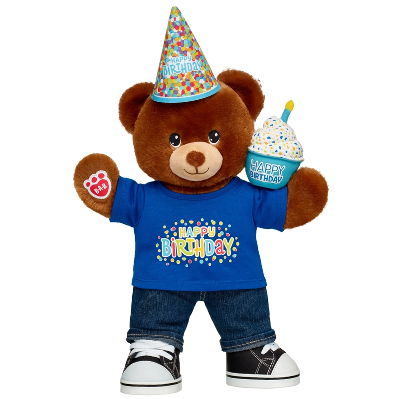 GORRO DE CUMPLEAÑOS BUILD A BEAR ACCESORIOS PELUCHE - 2