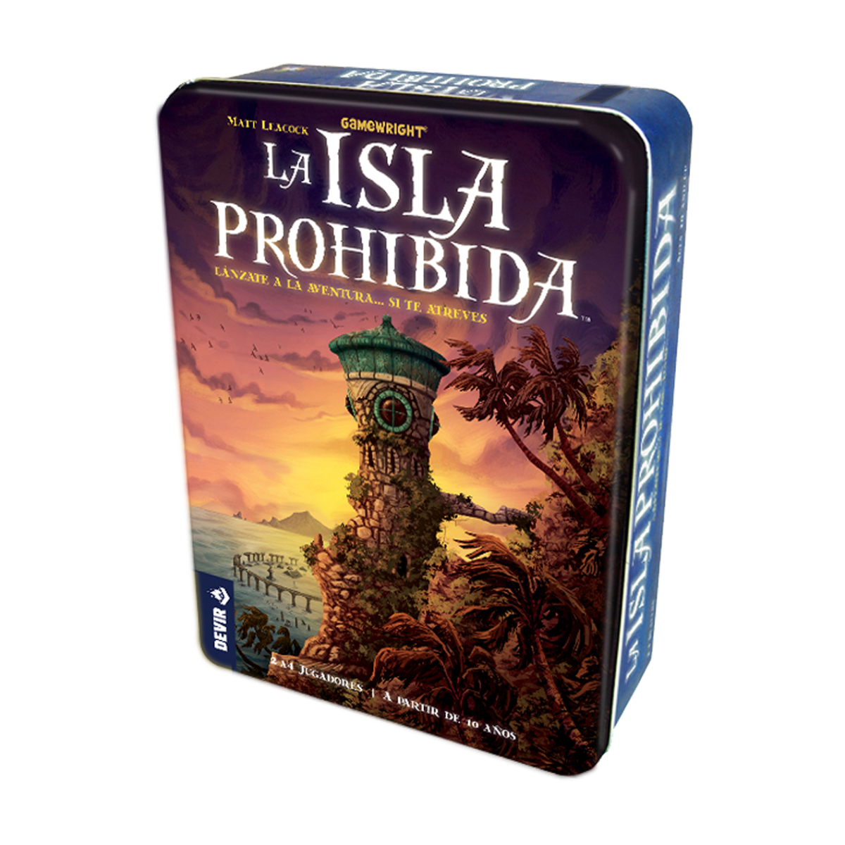 JUEGO DE MESA LA ISLA PROHIBIDA 4 JUGADORES AVENTURA - 5