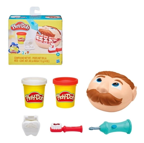 JUGUETE PLAY-DOH MULTICOLOR PLAY DOH MINI CLASICOS MODELOS HASBRODENTISTA - 1