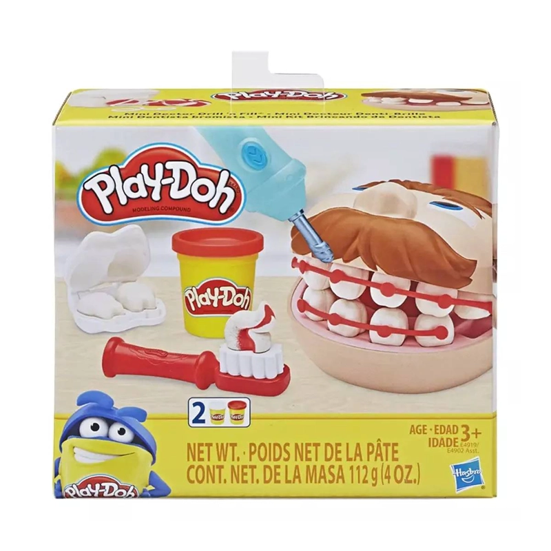 JUGUETE PLAY-DOH MULTICOLOR PLAY DOH MINI CLASICOS MODELOS HASBRODENTISTA - 3