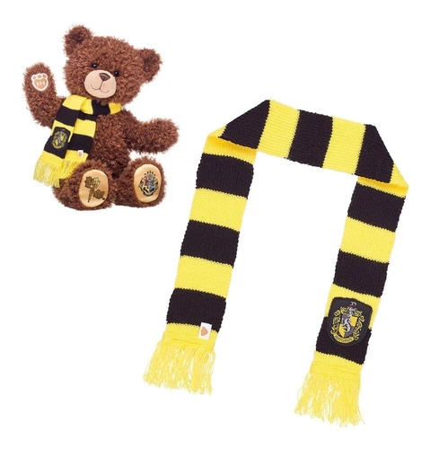 BUFANDA BUILD A BEAR HUFFLEPUFF HARRY POTTER PELUCHE - 2