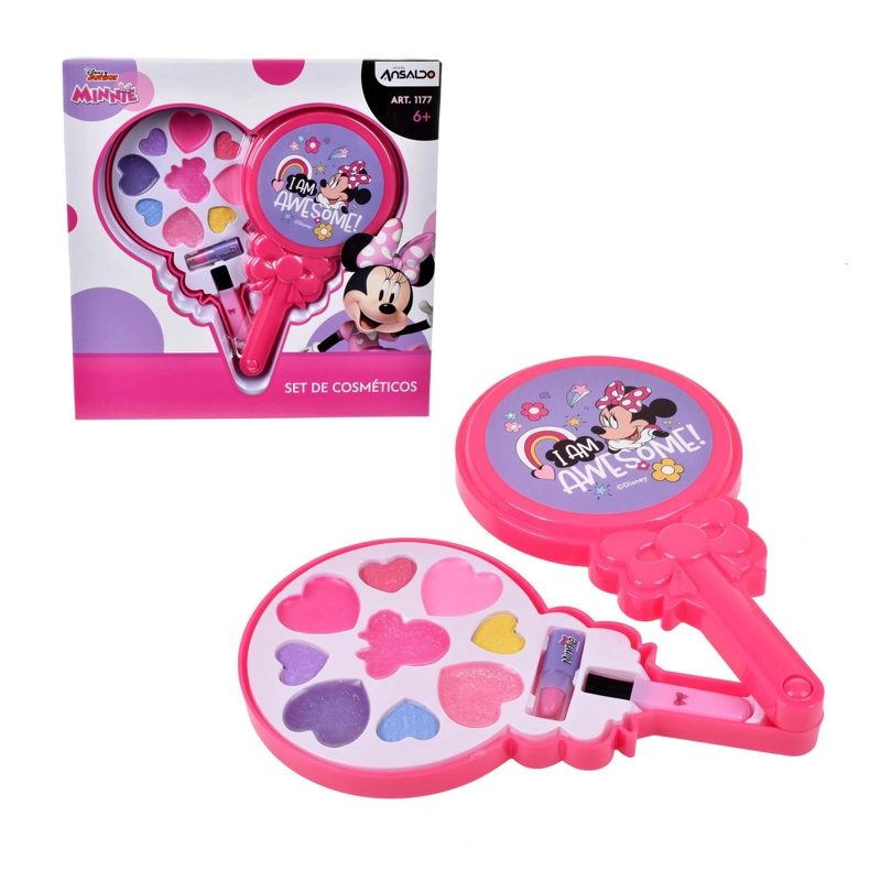 COSMETIQUERO DISNEY MULTICOLOR PALETA DE DULCE MINNIE - 1