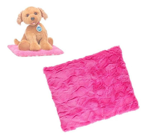 CAMA PELUCHE BUILD A BEAR FUCSIA PARA MASCOTAS - 1