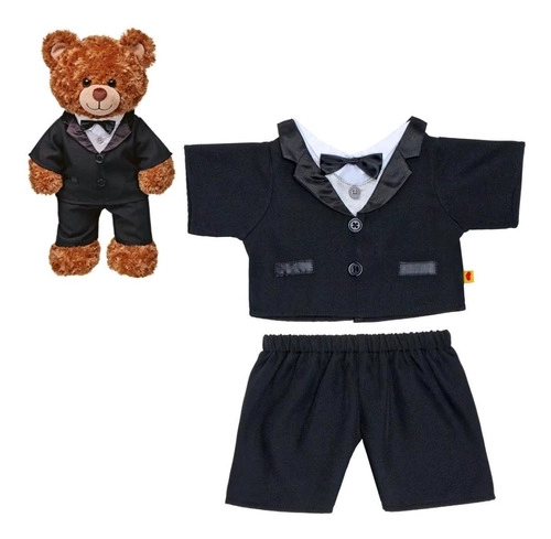 PELUCHE BUILD A BEAR SMOKING NEGRO - 2