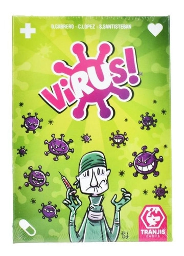 JUEGO DE MESA VIRUS CARTAS ESTRATEGIA Y COMPETENCIA - 1