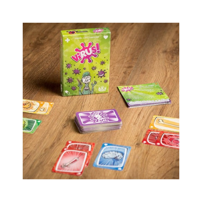 JUEGO DE MESA VIRUS CARTAS ESTRATEGIA Y COMPETENCIA - 3