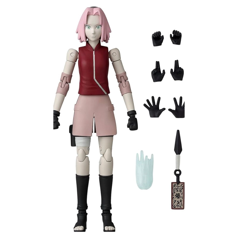 FIGURA NARUTO LEGENDARIA ANIME HEROES BANDAI - HARUNO SAKURA - 4