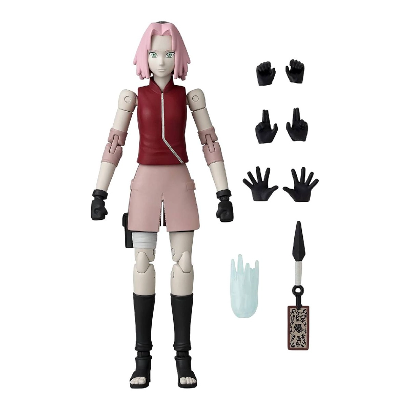 FIGURA NARUTO LEGENDARIA ANIME HEROES BANDAI - HARUNO SAKURA - 7