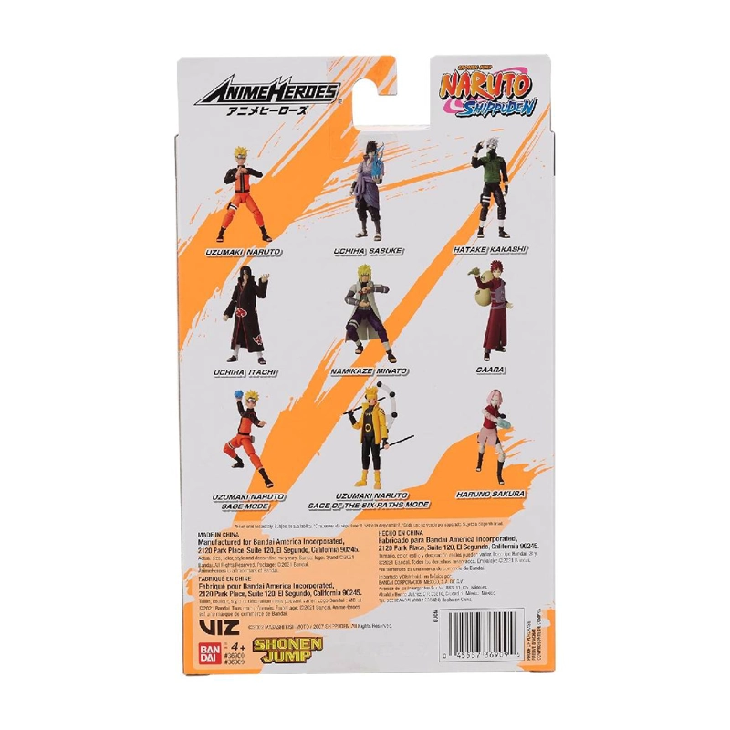 FIGURA NARUTO LEGENDARIA ANIME HEROES BANDAI - HARUNO SAKURA - 9