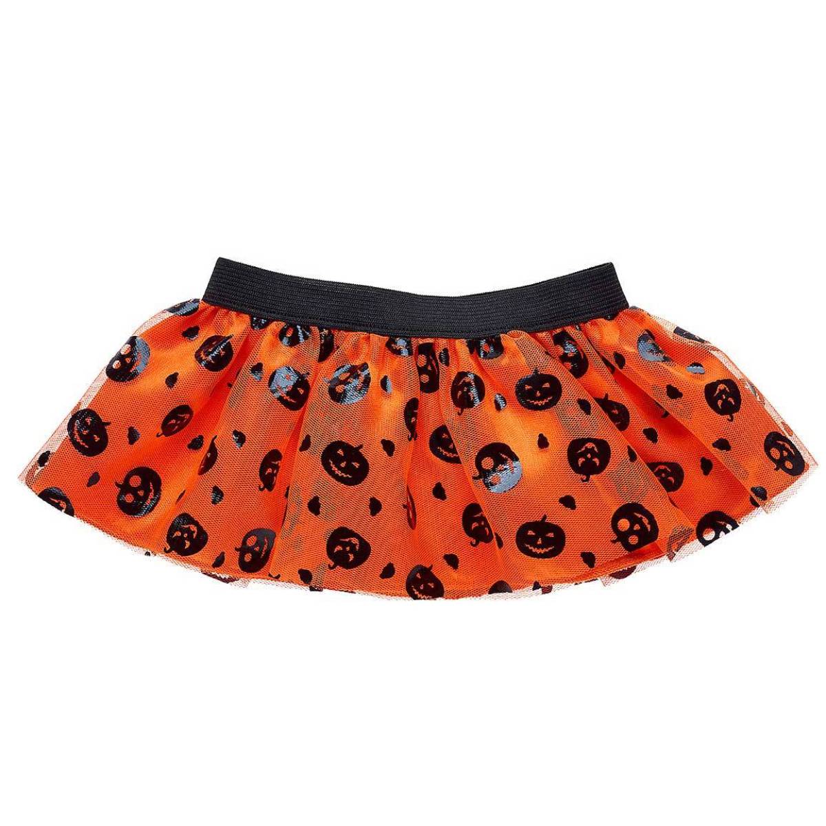 TUTU CALABAZA HALLOWEEN BUILD A BEAR ACCESORIO PELUCHE - 2