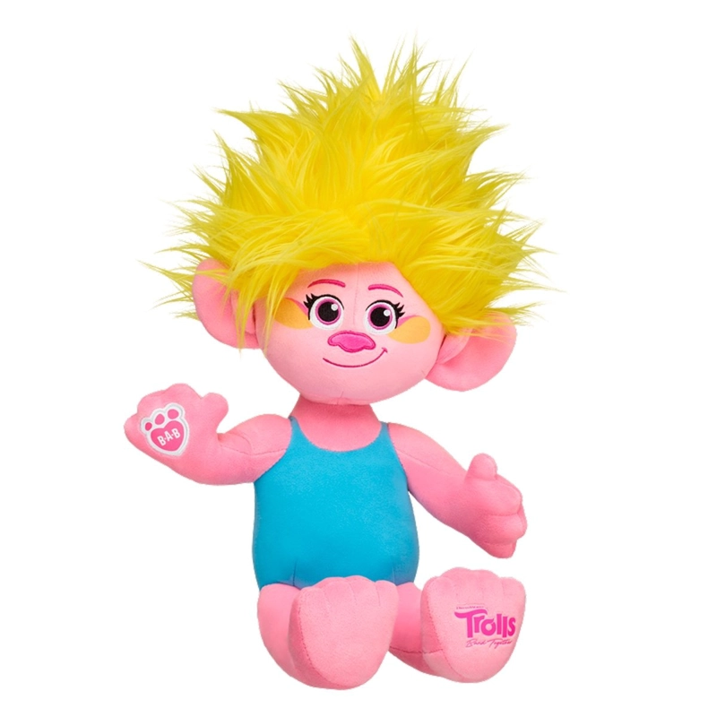 PELUCHE BUILD A BEAR VIVA TROLLS FELPA SUAVE - 1