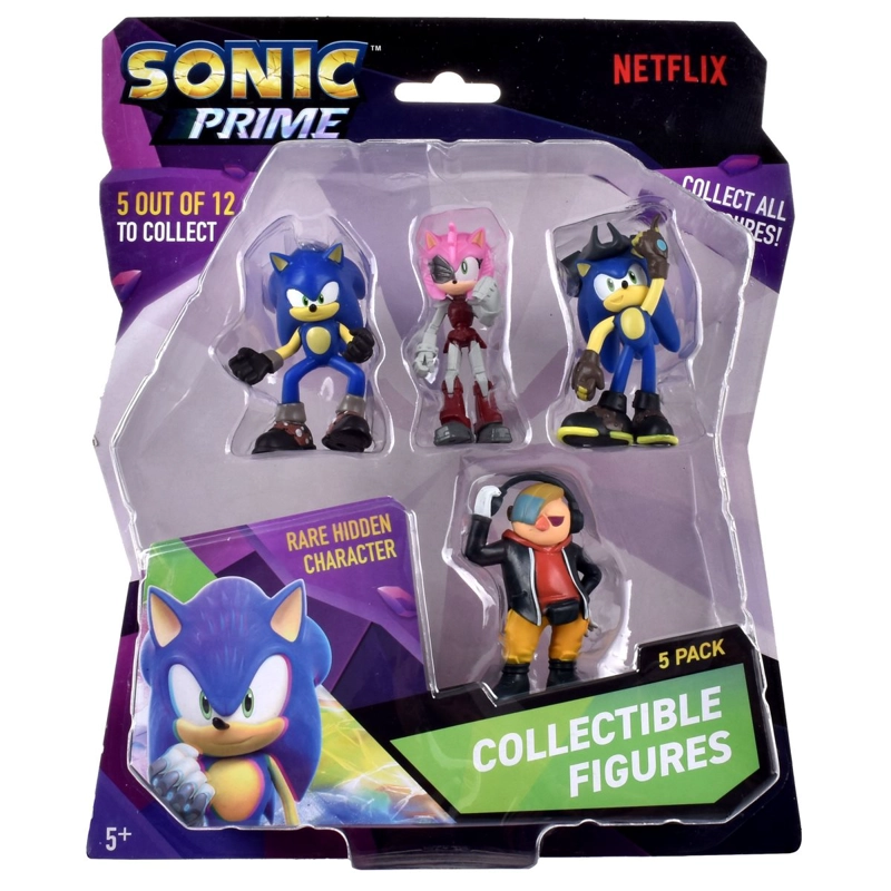 FIGURAS SONIC PACK 5 COLECCION 7 CM - AMY - 1
