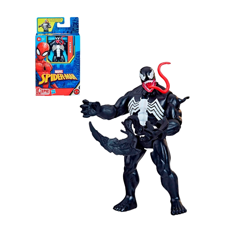 FIGURA DE ACCION SPIDERMAN VENOM COLECCION 10 CM - 3