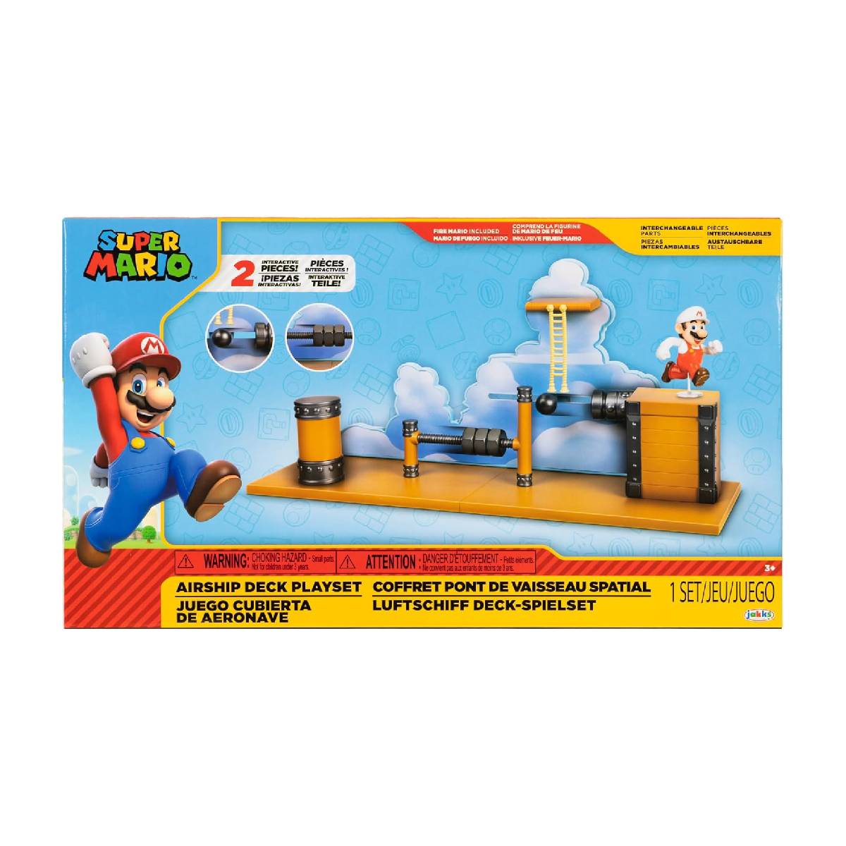 PLAYSET NINTENDO 6 CM AIRSHIP DECK - 1