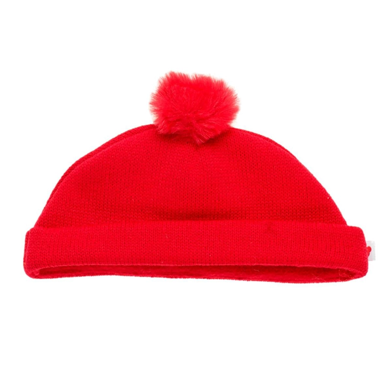 GORRO LANA ROJO BUILD A BEAR PARA PELUCHE - 1