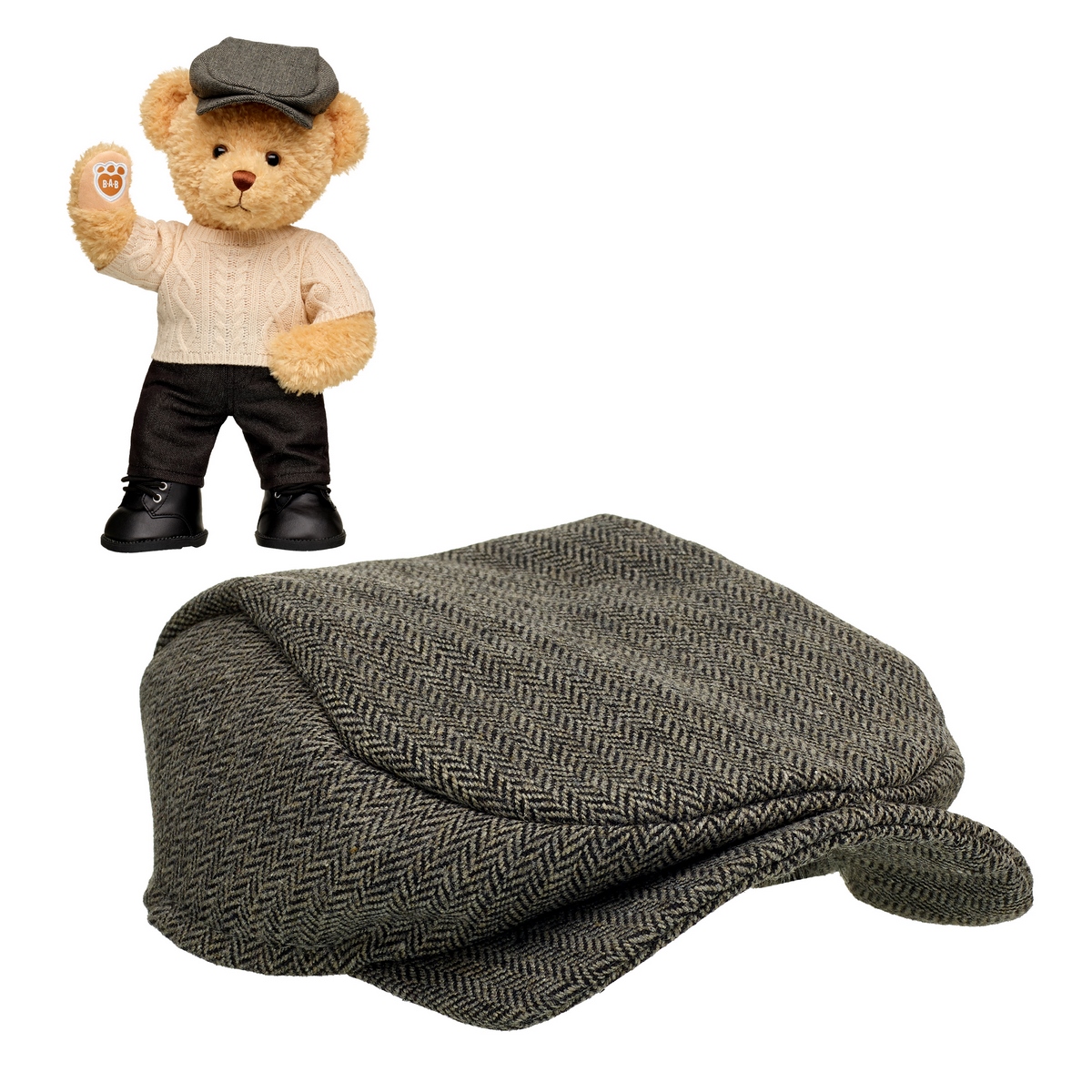 GORRO BUILD A BEAR TWEED PARA PELUCHES - 1