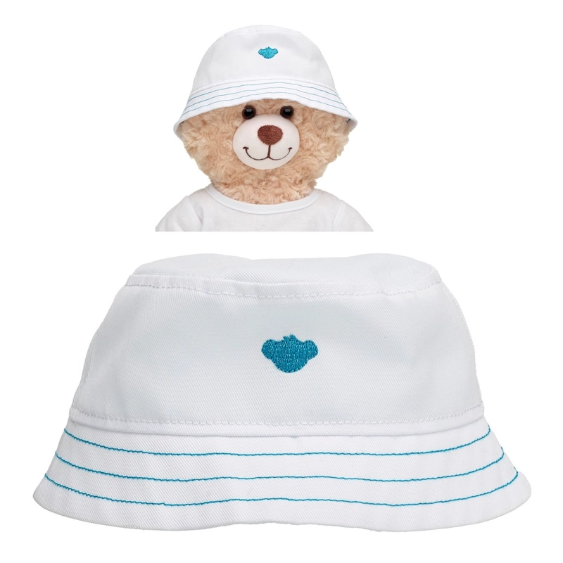 GORRA BLANCA BUILD A BEAR ACCESORIO PARA PELUCHES - 2