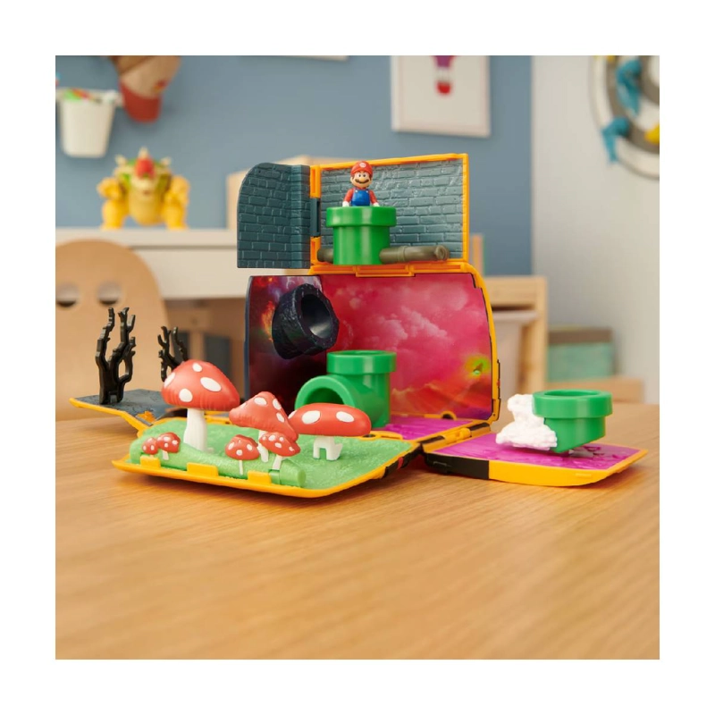 PLAYSET NINTENDO SUPER MARIO MOVIE MINI WORLD VAN - 5