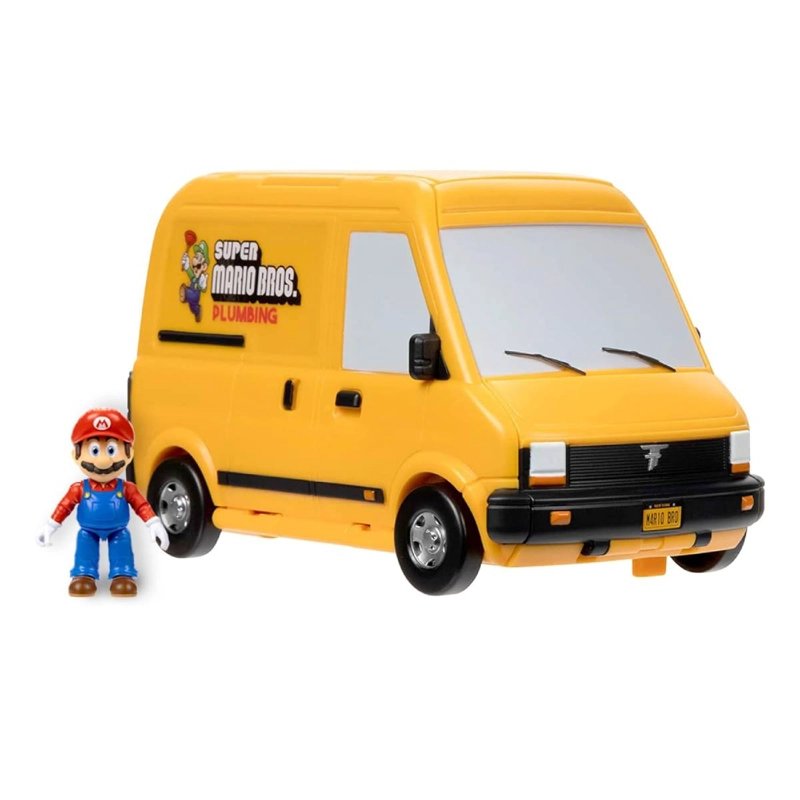 PLAYSET NINTENDO SUPER MARIO MOVIE MINI WORLD VAN - 8