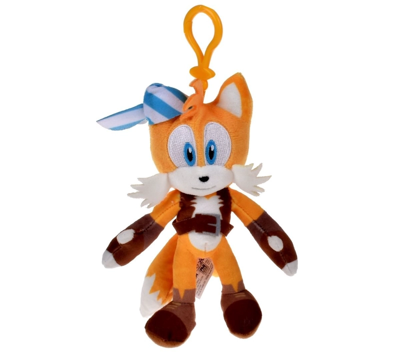 PELUCHE SONIC COLECCION TAILS CON CLIP PARA COLGAR - 3