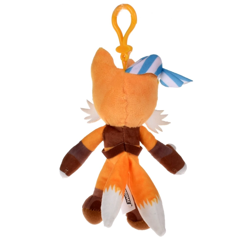 PELUCHE SONIC COLECCION TAILS CON CLIP PARA COLGAR - 4