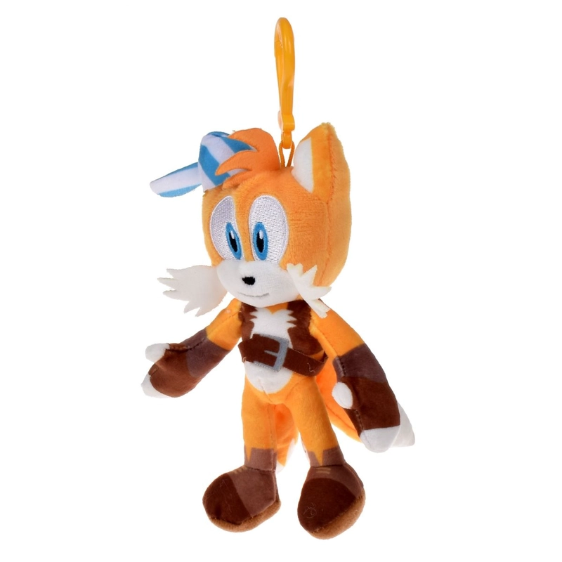 PELUCHE SONIC COLECCION TAILS CON CLIP PARA COLGAR - 5