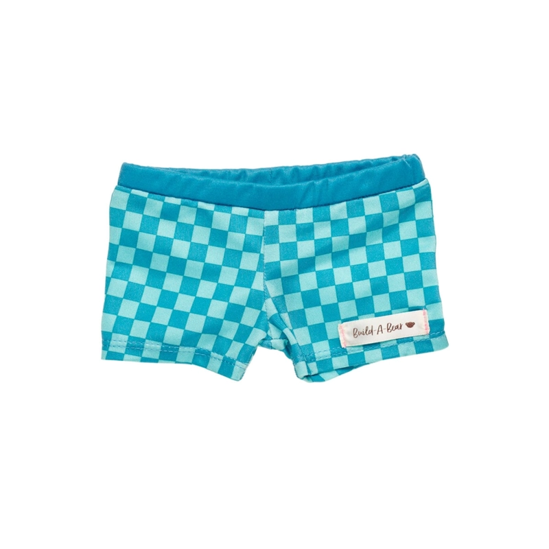 SHORT CUADRILLE BUILD A BEAR AZUL PARA PELUCHE - 1
