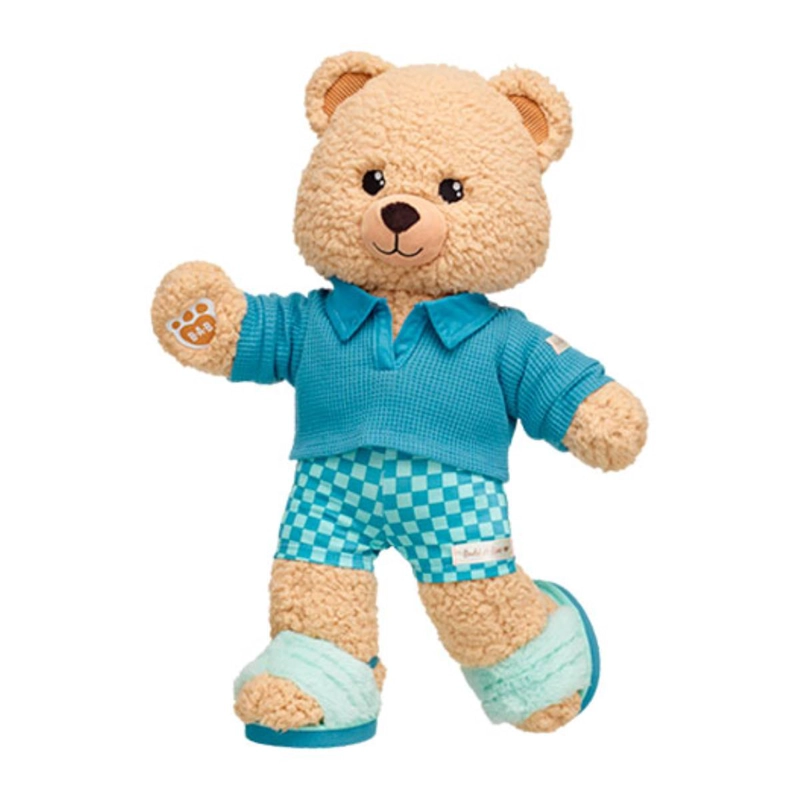 SHORT CUADRILLE BUILD A BEAR AZUL PARA PELUCHE - 3