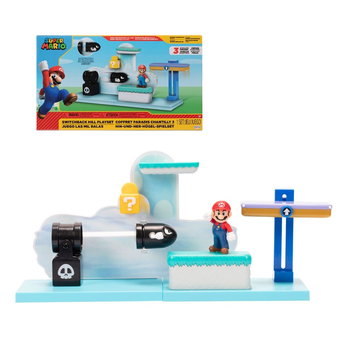 PLAYSET NINTENDO 6 CM SWITCHBACK HILL - 1