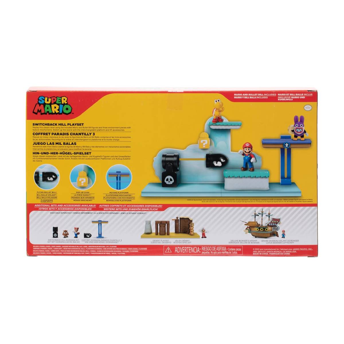 PLAYSET NINTENDO 6 CM SWITCHBACK HILL - 6