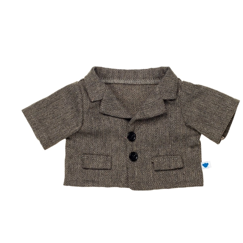 CHAQUETA TWEED BUILD A BEAR PARA PELUCHES - 1