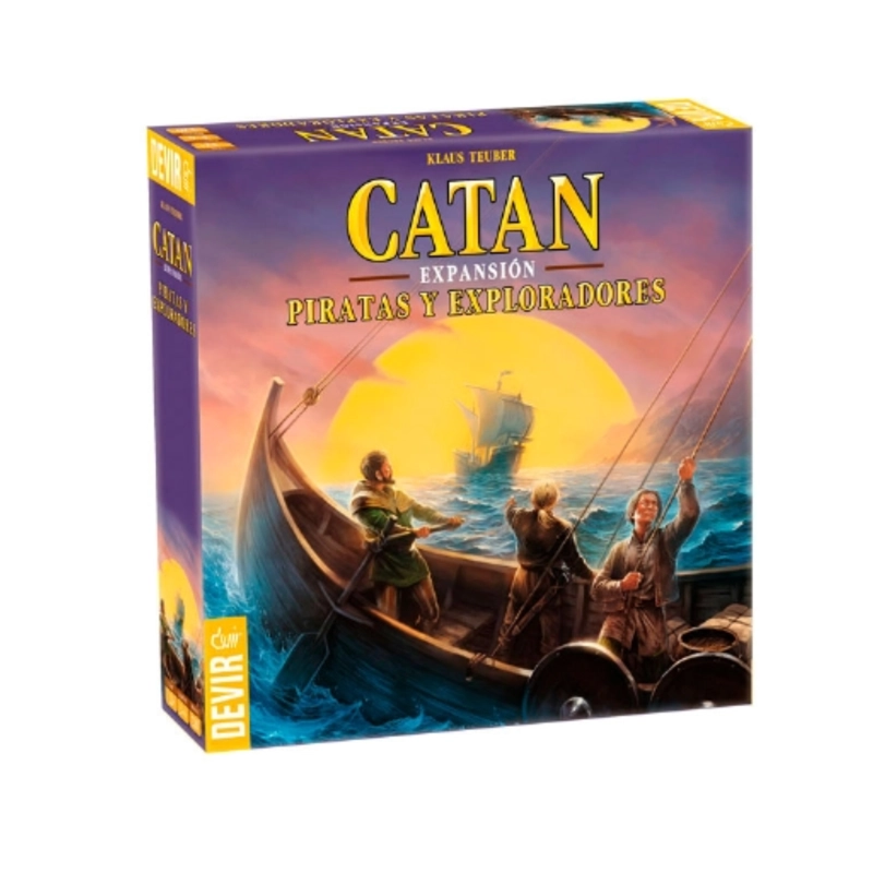 JUEGO DE MESA EXPANSION PIRATAS Y EXPLORADORES DE CATAN - 2