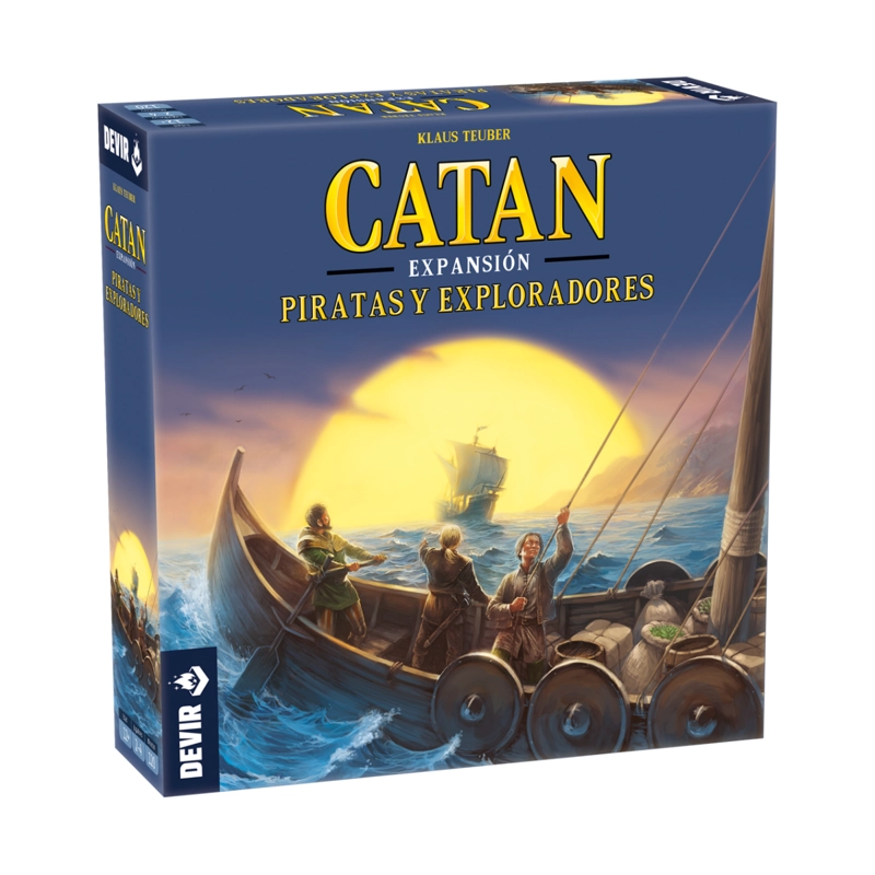 JUEGO DE MESA EXPANSION PIRATAS Y EXPLORADORES DE CATAN - 8