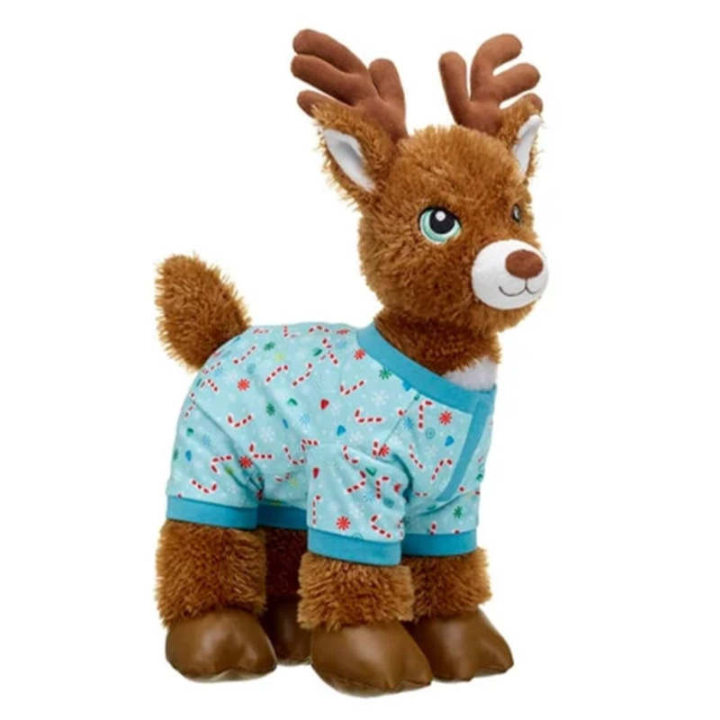 PIJAMA BUILD A BEAR CELESTE DULCES NAVIDEÑOS - 3