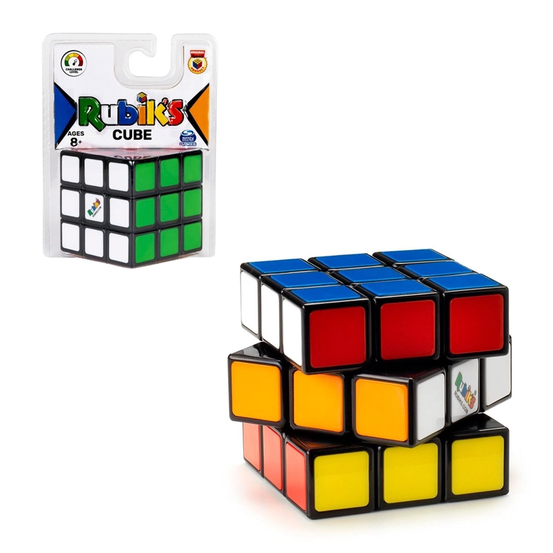 RUBIK ANSALDO CUBO 3X3 DISPLAY TRASLUCIDO MULTICOLOR - 1