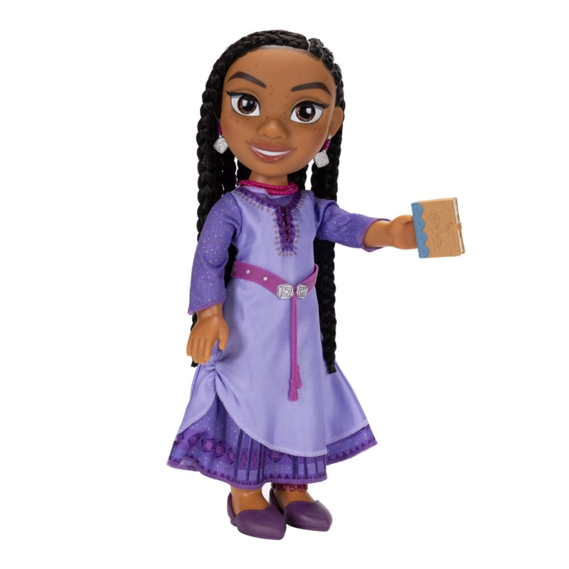 MUÑECA WISH ASHA COLECCION DISNEY MODA PURPURA - 1