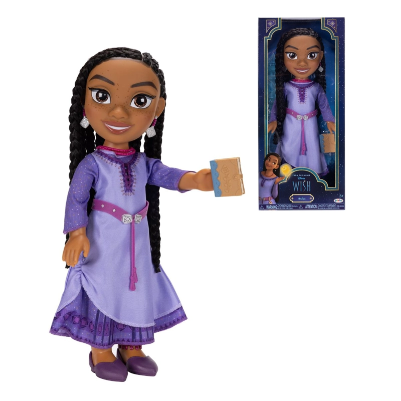 MUÑECA WISH ASHA COLECCION DISNEY MODA PURPURA - 2