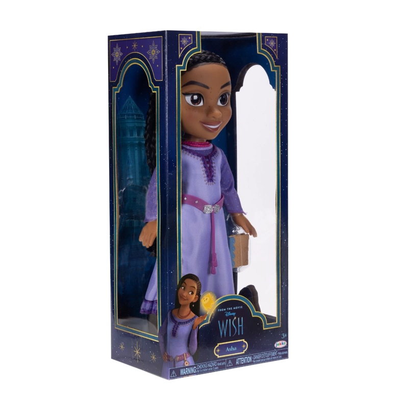 MUÑECA WISH ASHA COLECCION DISNEY MODA PURPURA - 5
