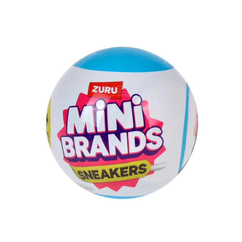 FIGURA DE ACCIÓN MINI BRANDS BOLA CON 5 SORPRESAS SERIE SNEAKERS DE ZURU - 6