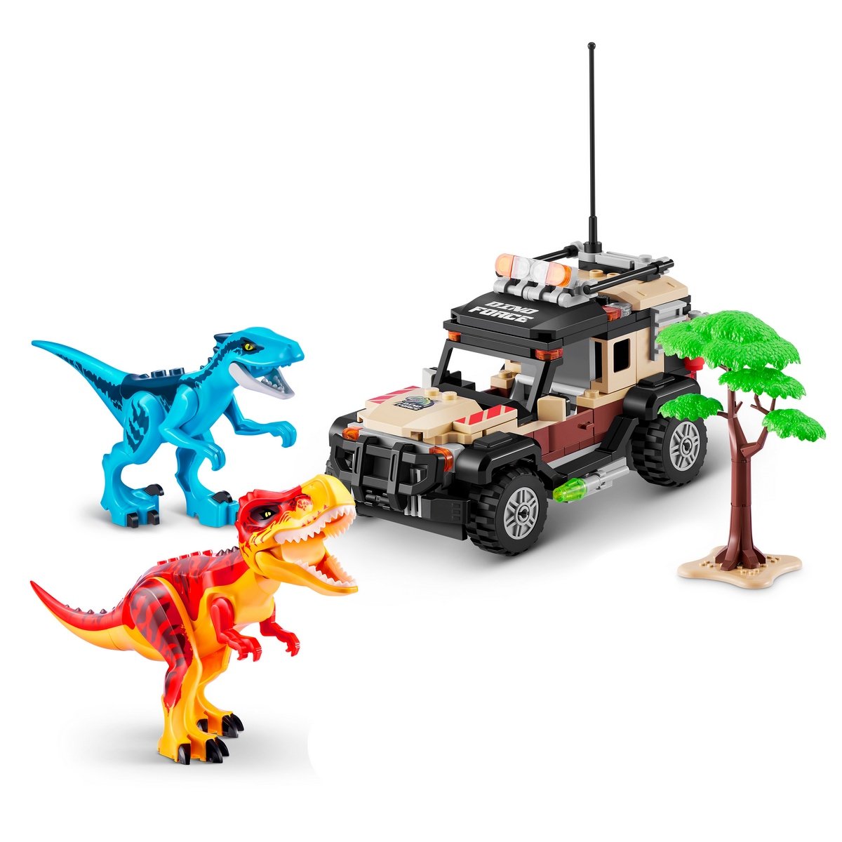 SET 571 BLOQUES MAX MULTICOLOR MAS DINI ESCAPE EN CAJA DE ZURU - 3