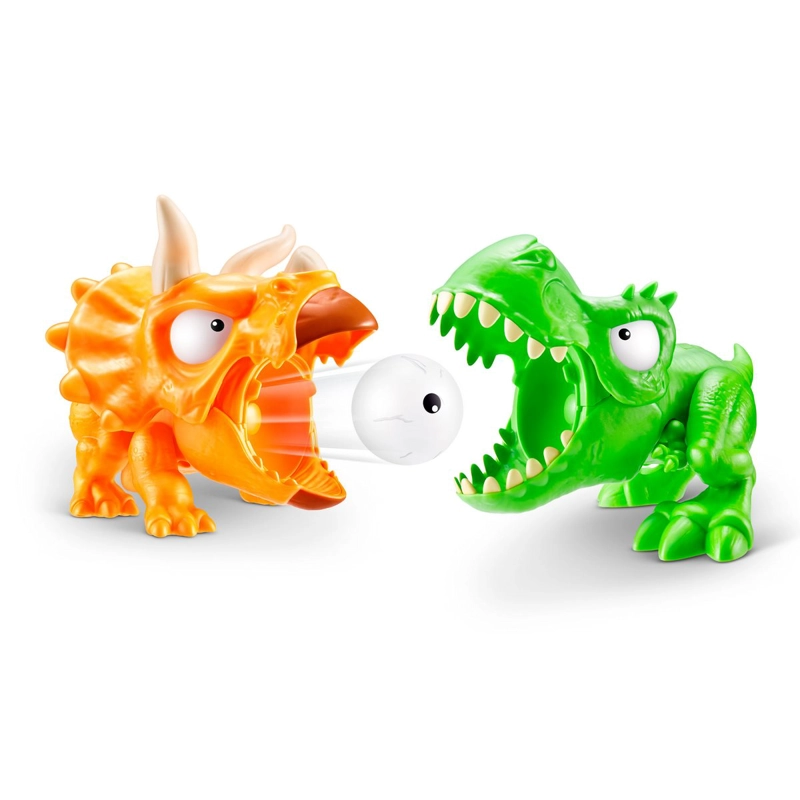 SET DE BATALLA SMASHERS MINI T REX DINO ISLAND VERDE - 3