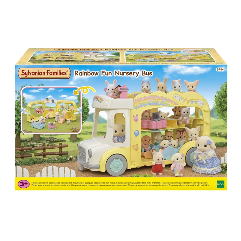 PLAYSET SYLVANIAN FAMILIES AUTOBUS ARCOIRIS PARA BEBE - 2