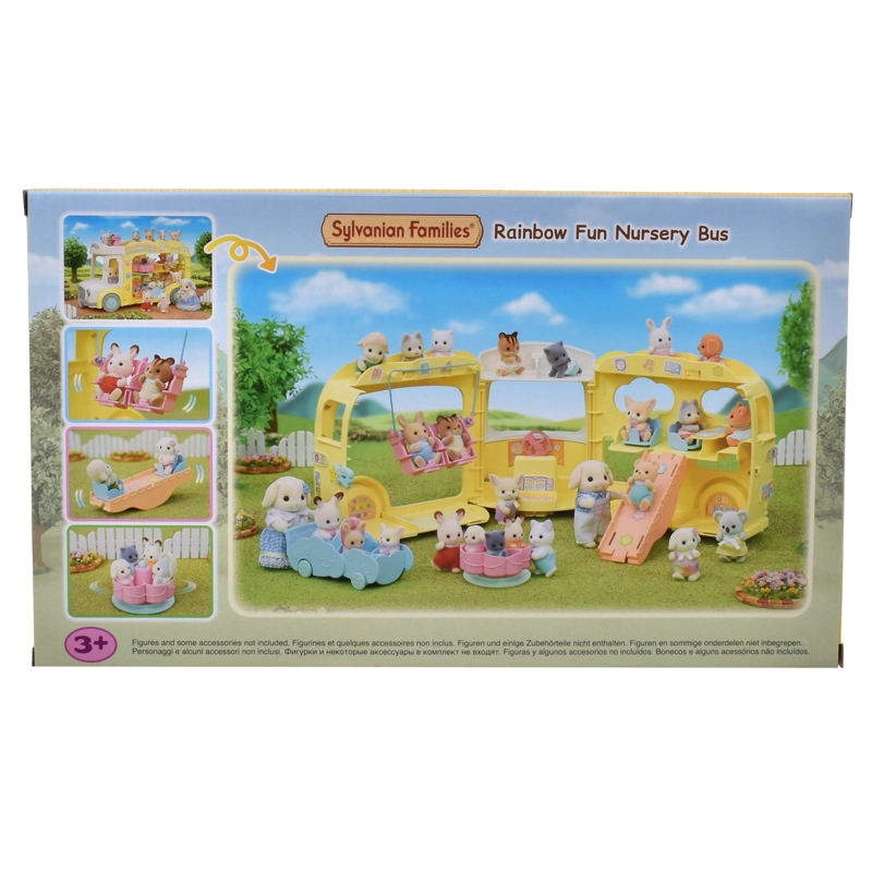 PLAYSET SYLVANIAN FAMILIES AUTOBUS ARCOIRIS PARA BEBE - 4