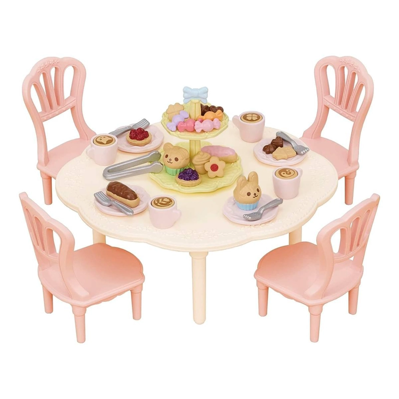 SET FIESTA DULCES SYLVANIAN FAMILIES FIGURAS Y ACCESORIOS - 1