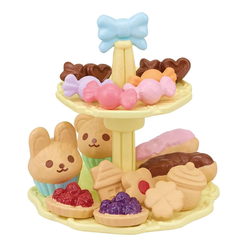 SET FIESTA DULCES SYLVANIAN FAMILIES FIGURAS Y ACCESORIOS - 2