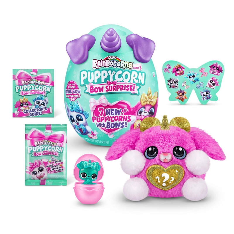 HUEVO SORPRESA PUPPYCORN RAINBOCORNS - MORADO - 1